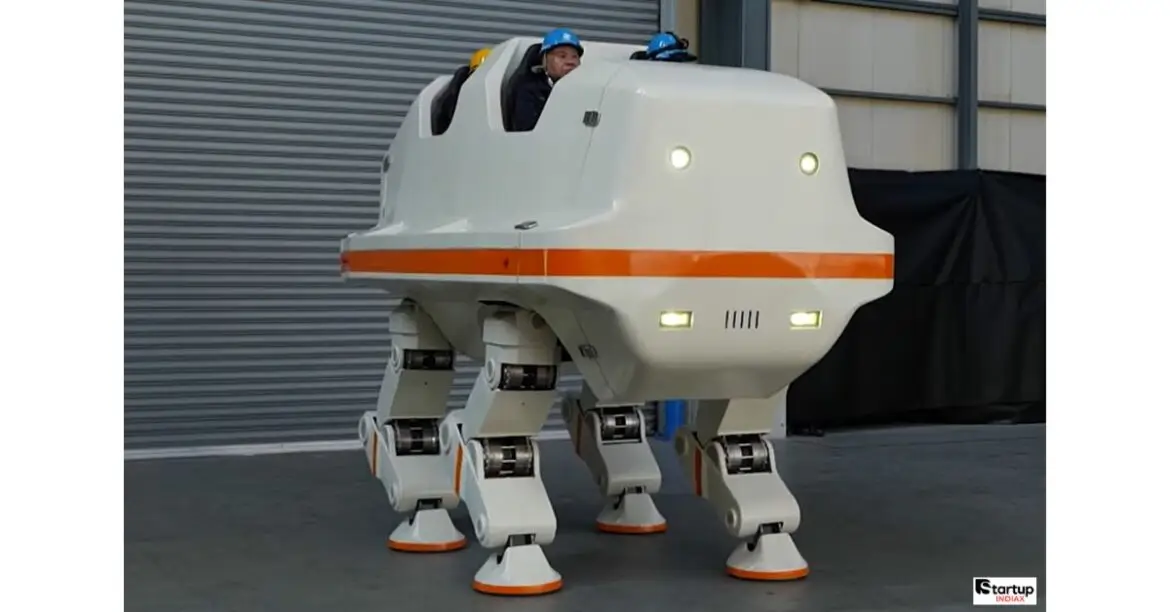 Rideable walking robot