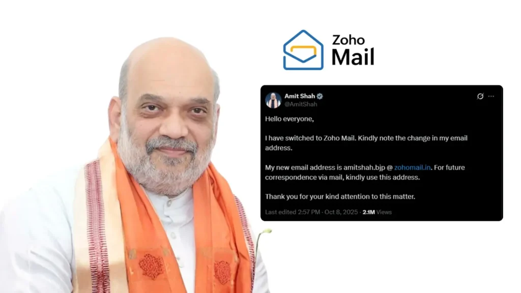 Zoho Email Migration: Centre Moves 12 Lakh Government Employees to Indian Platform