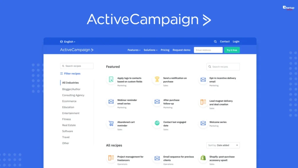ActiveCampaign - Affordable Email Marketing Automation