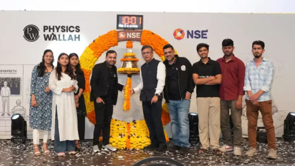 Physics Wallah IPO Dalal Street celebration