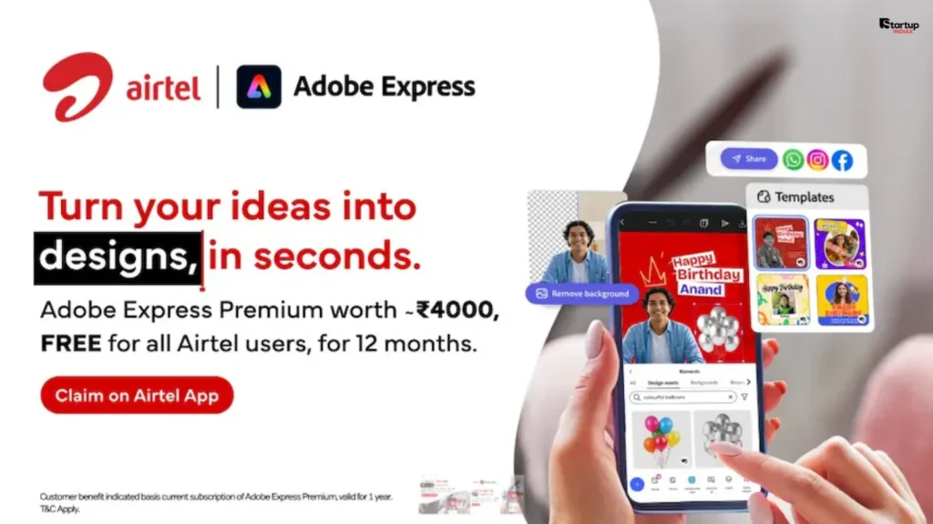 How To Claim Airtel Adobe Express Free In Simple Steps