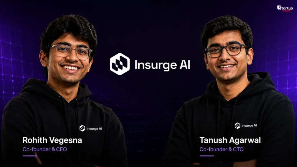 Insurge AI founders Rohith Vegesna Tanush Agarwal - AI meeting agent platform Hyderabad