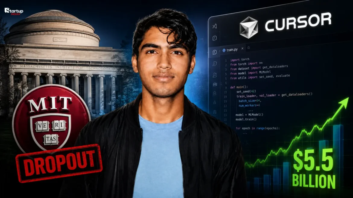 Aman Sanger MIT Dropout Turned 5.5 Billion Cursor Billionaire
