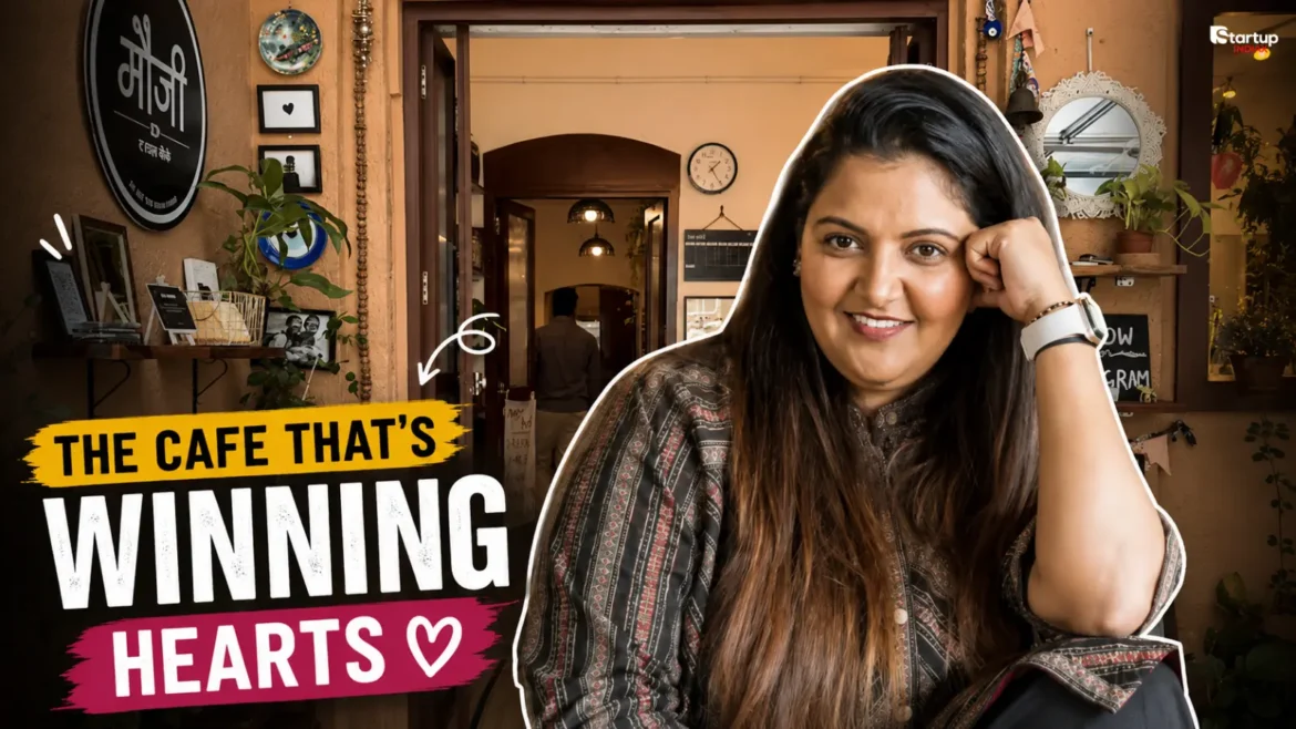 Vandita Purohit, founder of Mauji Time Cafe, at her Pune outlet