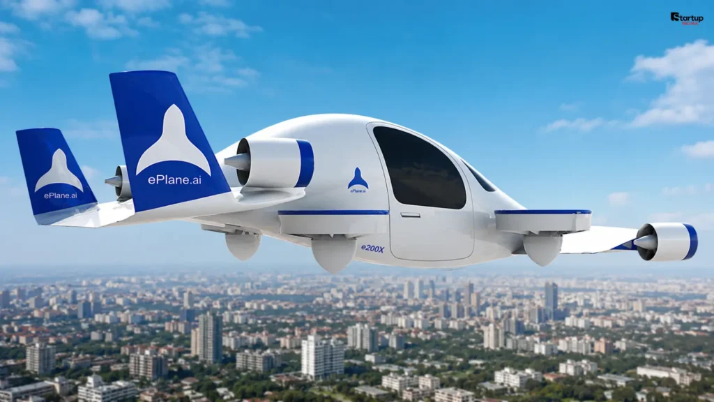 ePlane e200X electric vertical takeoff and landing air ambulance aircraft