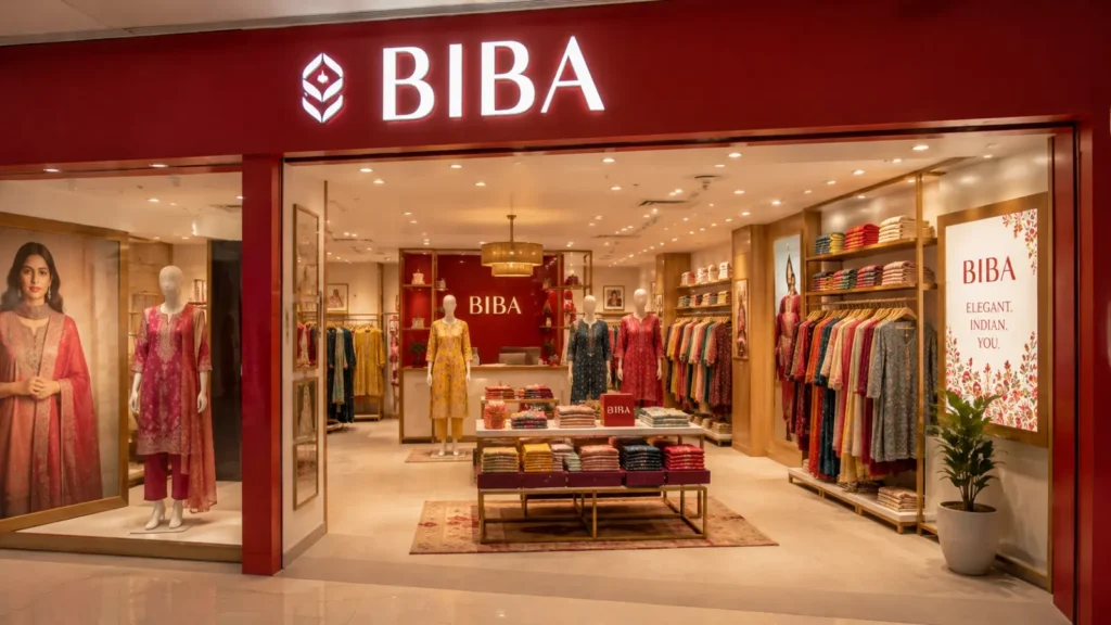 BIBA retail store, part of the brand's shift from wholesale to direct retail