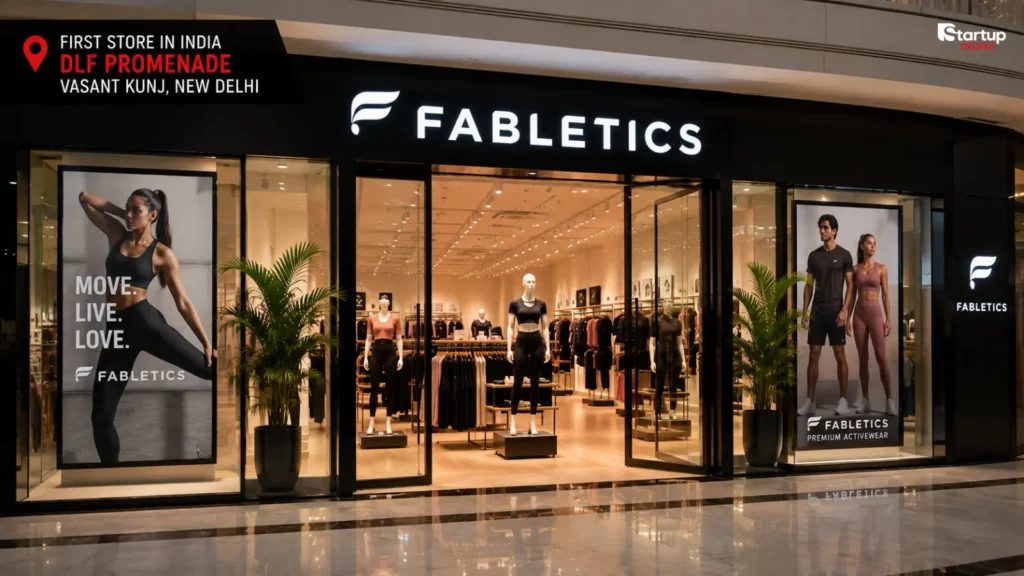 Fabletics first India store location at DLF Promenade Vasant Kunj New Delhi
