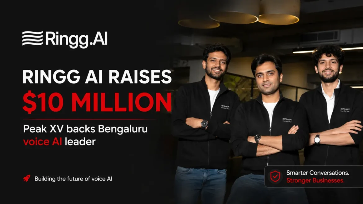 Ringg AI founder Siddharth Tripathi, whose Bengaluru voice AI startup raised $10 million from Peak XV Partners