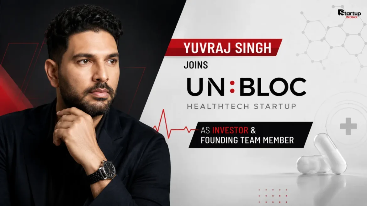 Yuvraj Singh joins UN:BLOC healthtech startup as investor and founding team member
