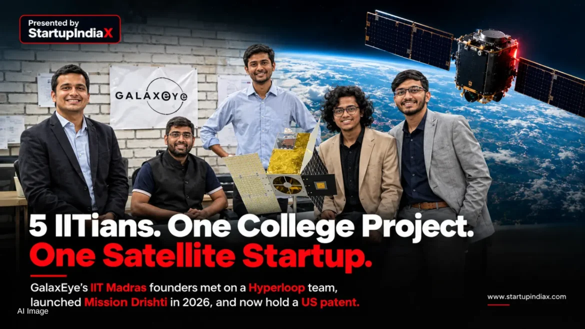 GalaxEye Founders How 5 IITians Turned a College Project Into a Satellite Startup With a US Patent