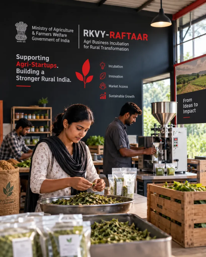 Rural incubation centre supported by government agri-startup scheme
