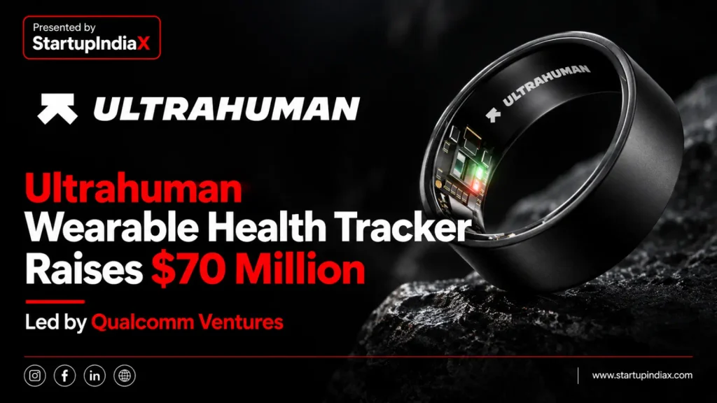 Ultrahuman wearable health tracker raises 70 million led by Qualcomm Ventures