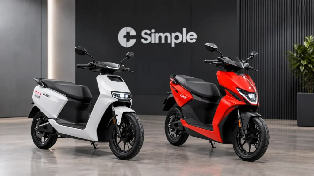 Simple Wave and Simple One electric scooters from Bengaluru EV maker Simple Energy